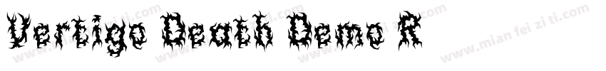 Vertigo Death Demo R字体转换